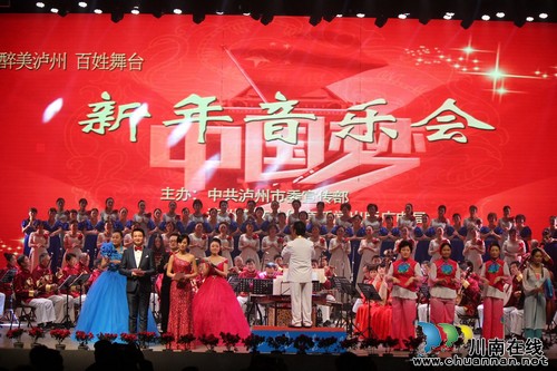 2015年泸州市新年音乐会奏响泸州民乐团当主力(图1)