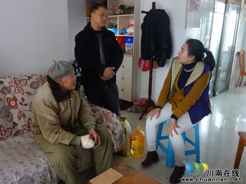 张坝：春节慰问送上门&nbsp;关怀祝福暖人心