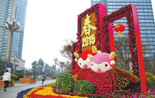 春节"来得晚" 天气暖和乐山自贡宜宾泸州已入春(图1) 春节"来得晚" 天气暖和乐山自贡宜宾泸州已入春(图1)