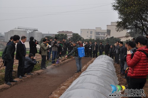 泸县召开粮食高产创建育秧暨春耕备耕现场会(图2) 泸县召开粮食高产创建育秧暨春耕备耕现场会(图2)