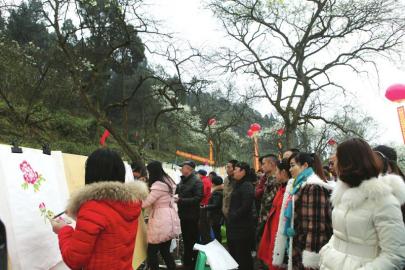 泸州泸县云锦镇第六届梨花节昨日开幕(图6) 泸州泸县云锦镇第六届梨花节昨日开幕(图6)