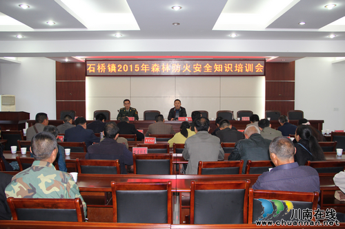 石桥镇：开展森林防火安全知识培训(图1)