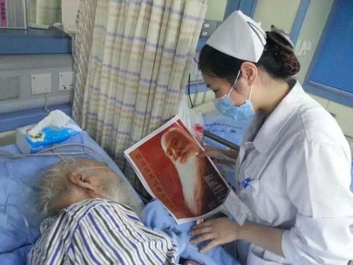 中国“铁线狂草第一人”倪为公13日在泸仙逝(图4) 中国“铁线狂草第一人”倪为公13日在泸仙逝(图4)