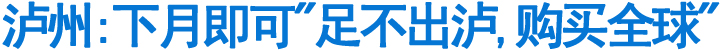 泸州:下月即可"足不出泸,购买全球"(图1)