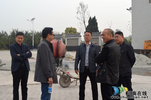 玉蟾街道:开展美丽新村建设工作督查(图1) 玉蟾街道:开展美丽新村建设工作督查(图1)