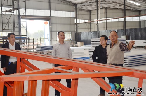 玉蟾街道：开展新入驻企业运行情况专项调查(图1)