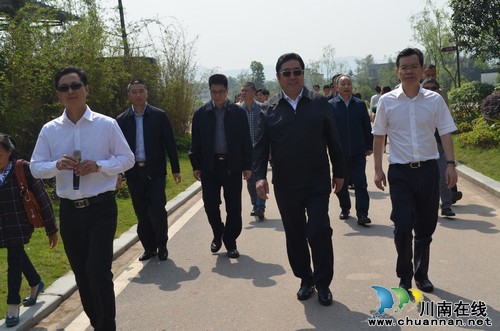 省政协副主席罗布江村率队调研泸县玉蟾街道(图2)