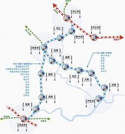 川南城际铁路获批立项&nbsp;形成川南半小时交通圈(图1)