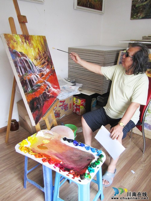 白定斯:"躬耕"山区50年 甘与丹青写春秋(图2) 白定斯:"躬耕"山区50年 甘与丹青写春秋(图2)