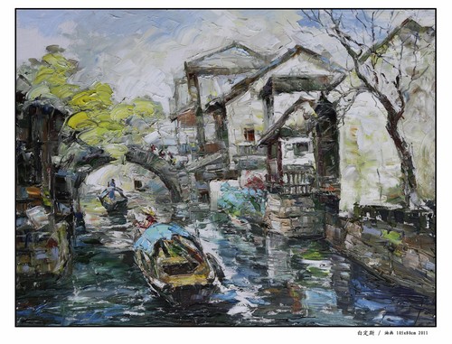 白定斯:"躬耕"山区50年 甘与丹青写春秋(图5) 白定斯:"躬耕"山区50年 甘与丹青写春秋(图5)