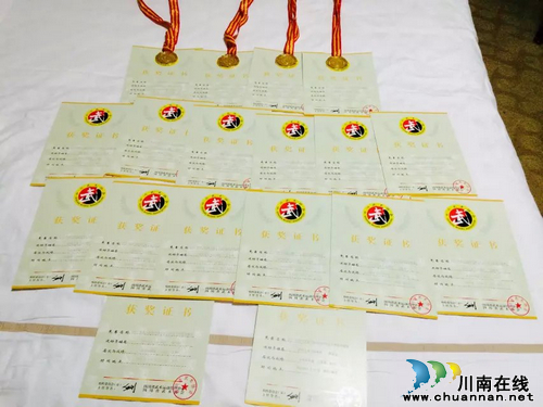 泸州飞龙武术队省武术名人明星赛中再创辉煌(图1) 泸州飞龙武术队省武术名人明星赛中再创辉煌(图1)