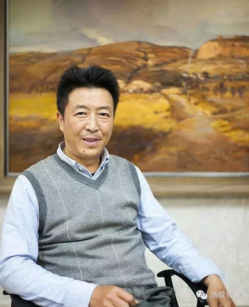 泸州画家的《那条河》能否流入你的心田?(图3)