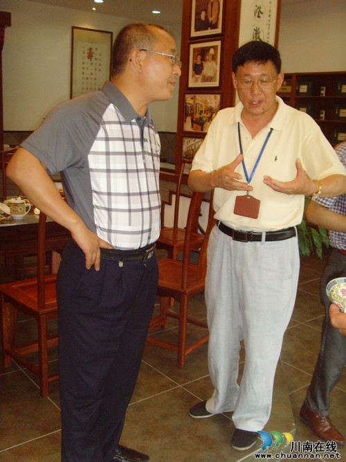 杭州泸州 共念“茶经”(图1) 杭州泸州 共念“茶经”(图1)
