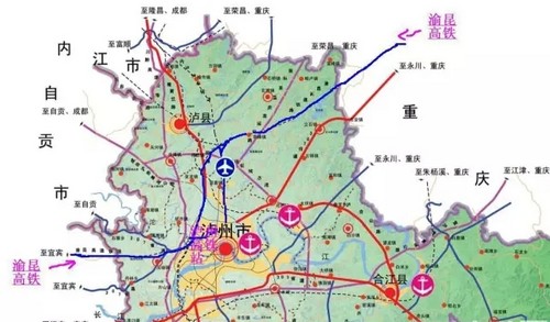 错过成贵高铁别痛&nbsp;渝昆高铁将开启泸州全速时代(图8)