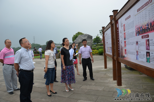 华阳街道：鞠丽率队督查华阳街道西岸村基层文化宣传工作(图1)
