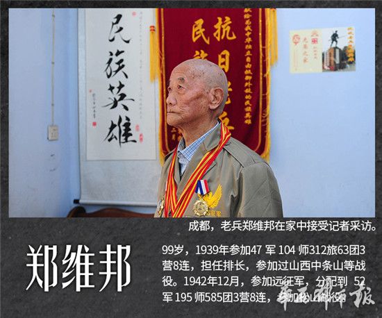 四川抗战老兵受邀参加抗战胜利纪念活动(图2)