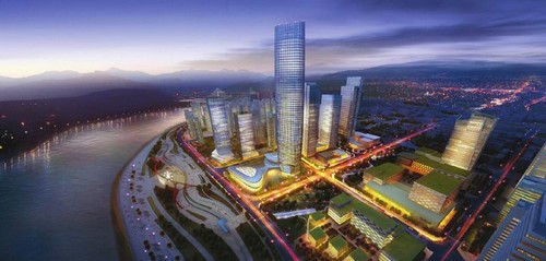 宜宾三江口城市设计规划出炉(图1)