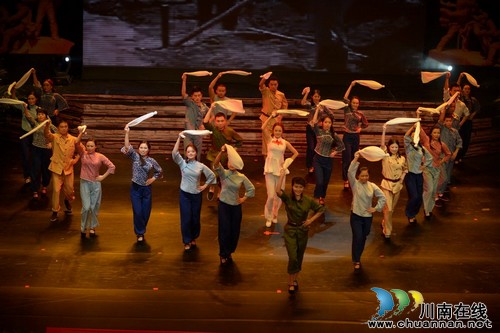 川南石油片区职工文艺汇演在泸州电视台演出(图4)
