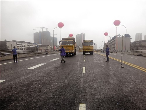 邱家嘴立交桥东西向今日通车(图1)