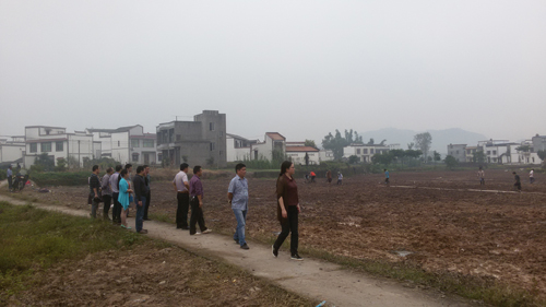 嘉明镇召开农业产业园建设现场推进会(图2) 嘉明镇召开农业产业园建设现场推进会(图2)