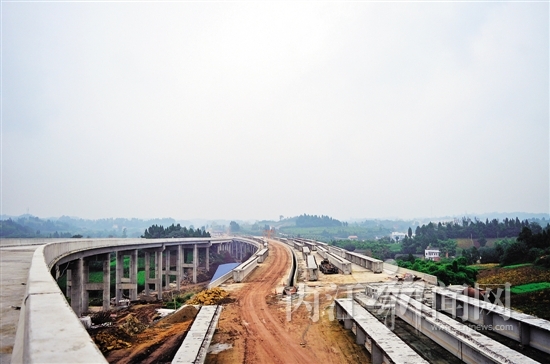 内威荣高速公路将于今年底实现通车(图1)