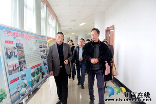 泸县接受国家级农村职业教育和成人教育示范县评审(图3)