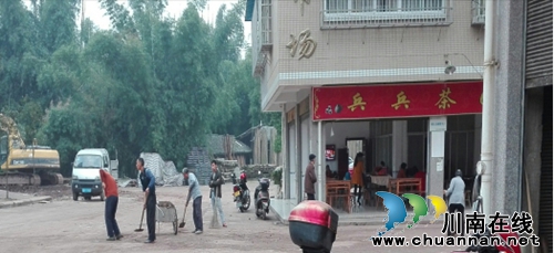 留宾乡：开展环境卫生整治行动&nbsp;&nbsp;提升人居环境(图1)