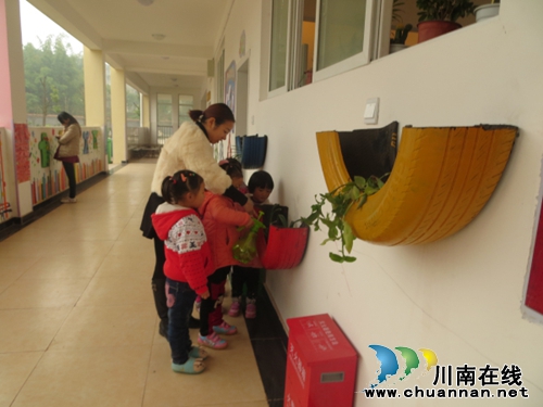 立石镇：中心幼儿园“绿色小生命，快乐伴成长”(图2)