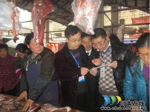 立石食药监所联合动物防疫站开展禽肉类市场食品安全检查(图1) 立石食药监所联合动物防疫站开展禽肉类市场食品安全检查(图1)