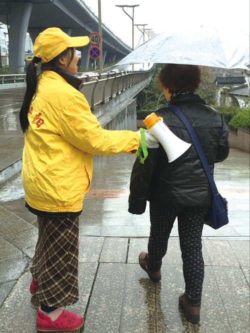 文明劝导　他们一直在路上(图4)