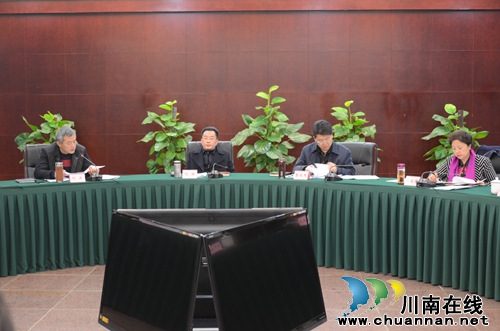 泸州市政府与市级群团部门2015年联席会召开(图4)