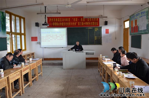 纳溪举行2015年学校文化培育与第三届校（园）长主题论坛(图5)