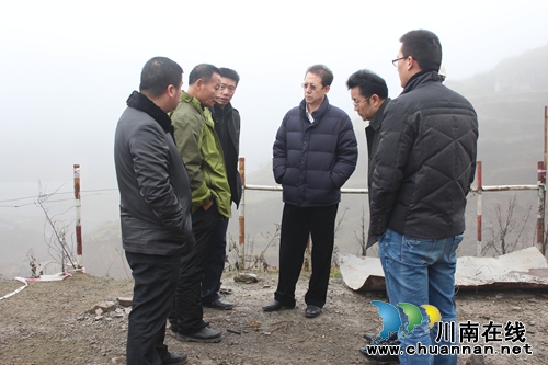 泸州市委常委罗明德到叙永检查重点水库建设情况(图1)
