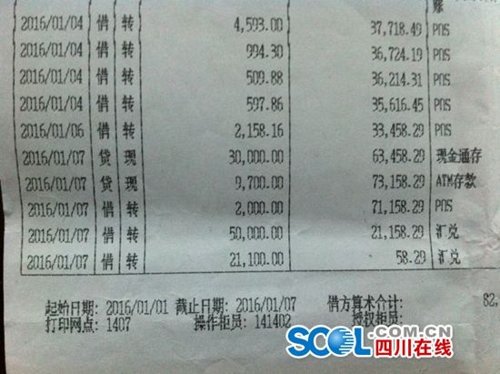 泸州市民存钱不到两小时&nbsp;银行卡被盗刷7万多(图3)