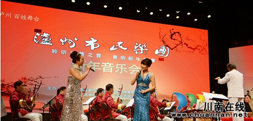 泸州市民乐团2016年迎春音乐会上演(图3)