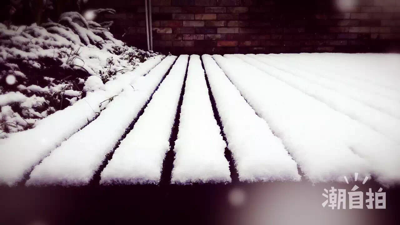 最强寒潮来袭&nbsp;泸州主城区降瑞雪(图1)