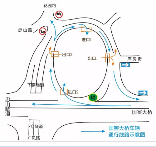 泸州忠山隧道明天通车,周边道路怎么走?(图2) 泸州忠山隧道明天通车,周边道路怎么走?(图2)
