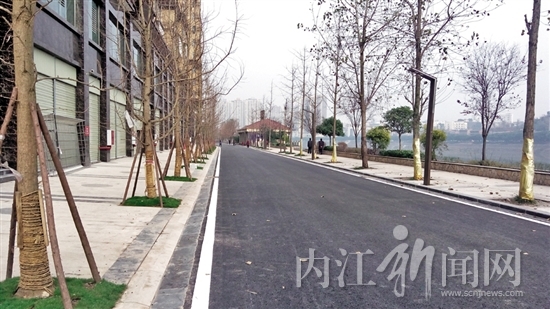 2月5日&nbsp;内江绿色港湾至沱桥堤顶路将通车(图1)