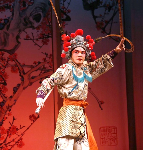 酒城新报携川剧猴王阳运志祝您新年快乐(图1) 酒城新报携川剧猴王阳运志祝您新年快乐(图1)