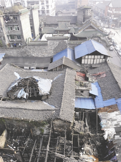 私产成文保单位&nbsp;博弈12年宜宾滇南馆难修缮(图3)