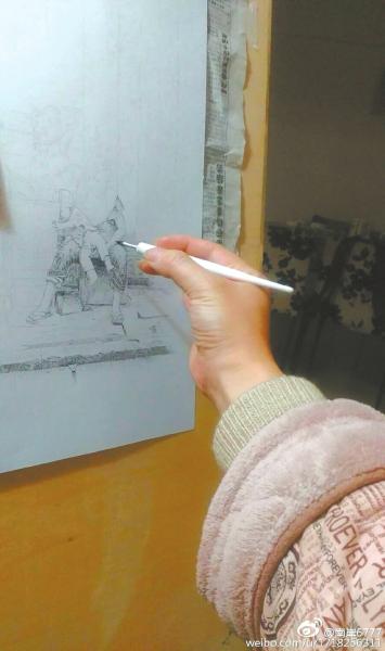 市民创作钢笔画 重温宜宾老街生活(图3) 市民创作钢笔画 重温宜宾老街生活(图3)
