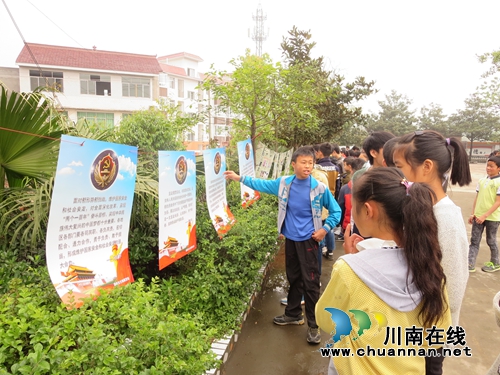 宜宾林丰乡：开展国家安全教育进校园活动(图2)