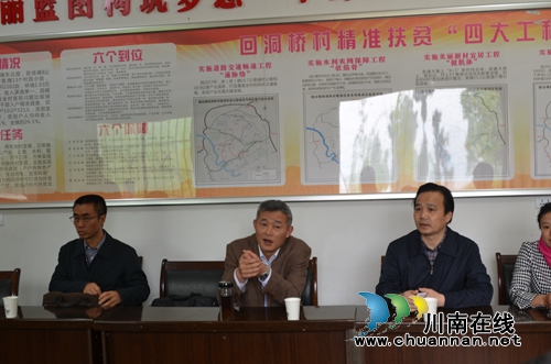 泸州市委常委刘云调研合江县回洞桥村扶贫工作(图3)