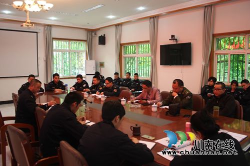 纳黔一大队召开二季度事故预防联席会(图2) 纳黔一大队召开二季度事故预防联席会(图2)