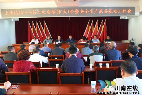 泸县太伏镇召开第二季度安委(扩大)会(图1) 泸县太伏镇召开第二季度安委(扩大)会(图1)
