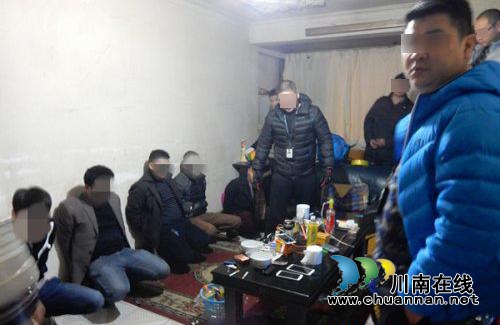 泸县警方快速出击&nbsp;6小时内连抓4名吸毒者(图1)