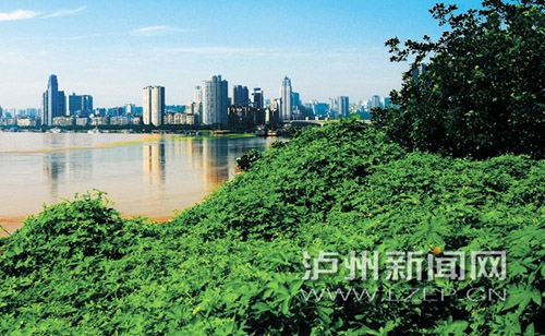 泸州冲刺成渝城市群第三大城市(图1) 泸州冲刺成渝城市群第三大城市(图1)