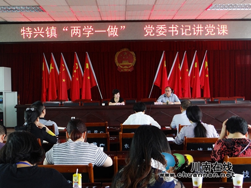 特兴镇开展“两重温两对照”主题党日活动(图2)