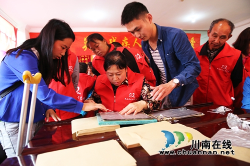 泸州残疾人陈西达：开办“手工班”助残学艺(图6)