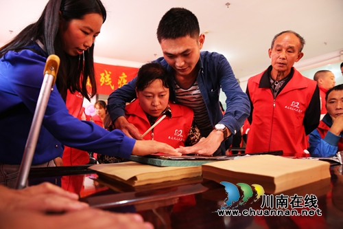 泸州残疾人陈西达：开办“手工班”助残学艺(图9)